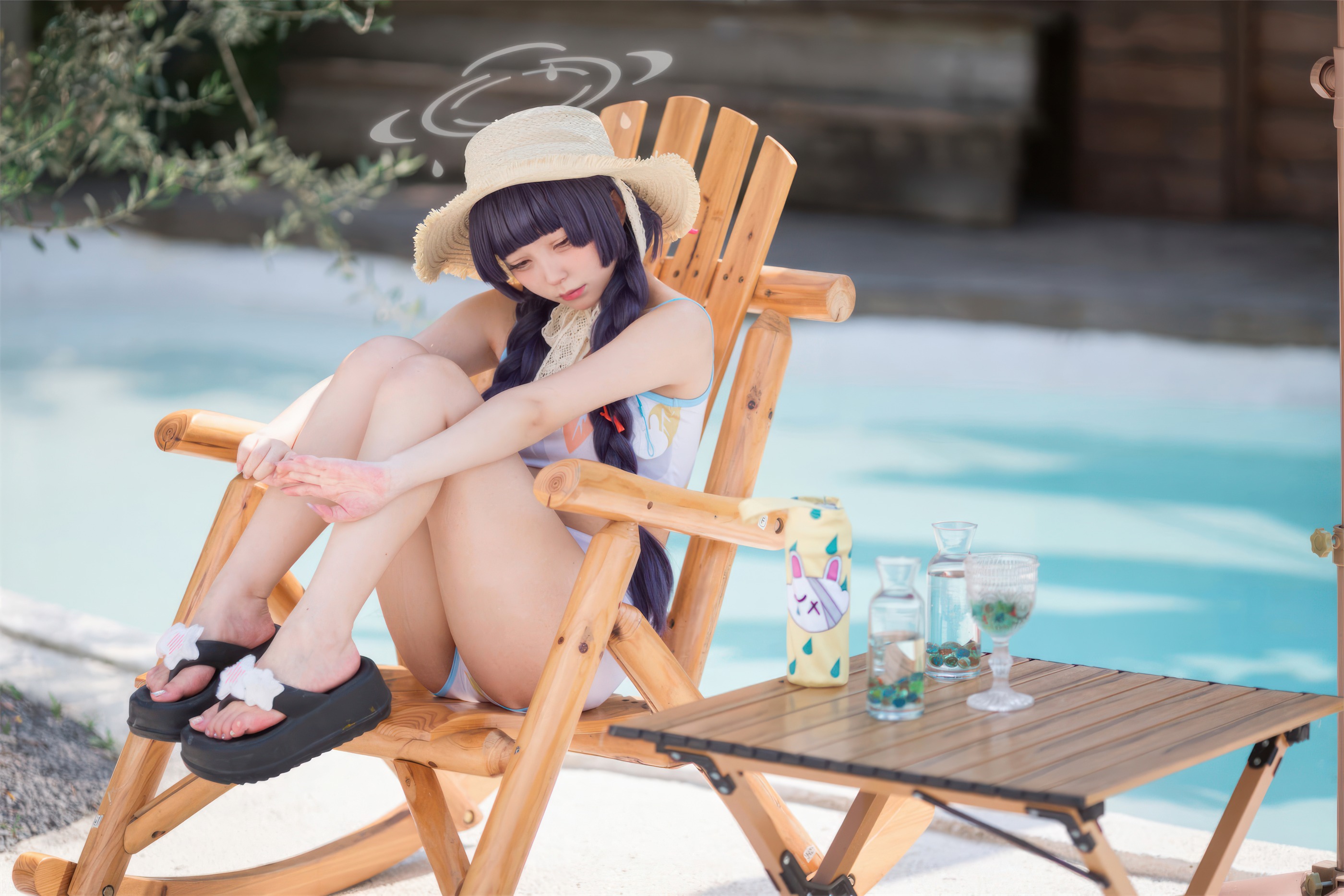 图片[1]-花铃 – NO.047 碧蓝档案 美游泳装[41P]-XikXak